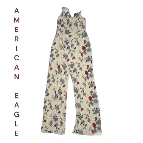 American Eagle 🦅 Wide-leg pants Jumpsuit‎ - Picture 1 of 10